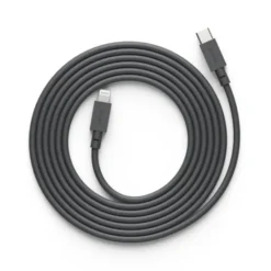 Avolt Cable 1 USB C to Lightning, Stockholm Black 2m