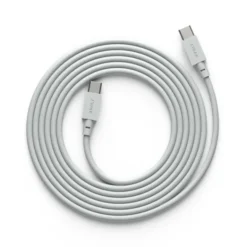 Avolt Cable 1 USB-C to USB-C, Gotland Gray 2m