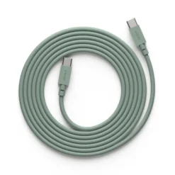 Avolt Cable 1 USB-C to USB-C, Oak Green 2m