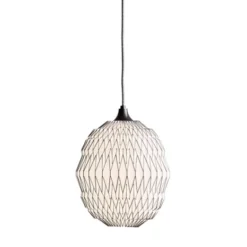 Le Klint Caleo 1 Small taklampa, vit/brons 25cm