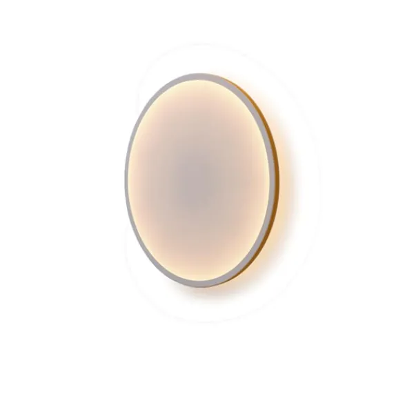 Muuto Calm vägglampa, Orange Ø68cm