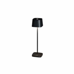 Konstsmide Capri Mini bordslampa svart fyrkantig