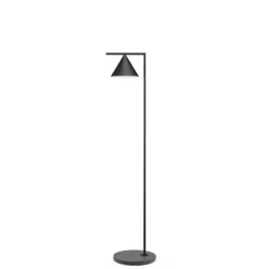 FLOS Captain Flint golvlampa, svart 153,7cm