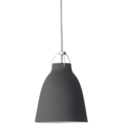 Fritz Hansen Caravaggio P1 taklampa, mattsvart 16,5cm
