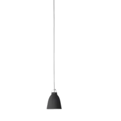 Fritz Hansen Caravaggio P1 taklampa, mattsvart 16,5cm