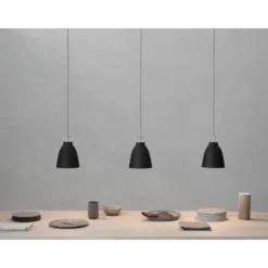 Fritz Hansen Caravaggio P1 taklampa, mattsvart 16,5cm