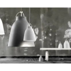 Fritz Hansen Caravaggio P1 taklampa, mattvit 16,5cm