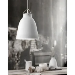 Fritz Hansen Caravaggio P2 taklampa, mattvit 25,8cm