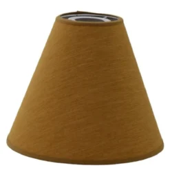 Hallbergs Belysning Carla Lampskärm Mustard 22 cm