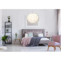Aneta CARPATICA taklampa, vit 60cm