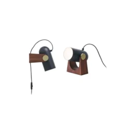Le Klint Carronade bord/vägglampa, mattsvart 16cm