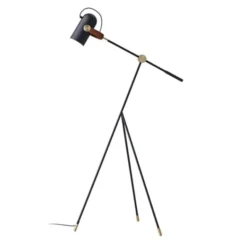 Le Klint Carronade golvlampa, mattsvart 133cm