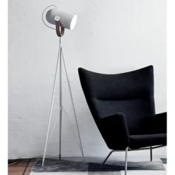 Le Klint Carronade hög golvlampa, sand 170-175cm