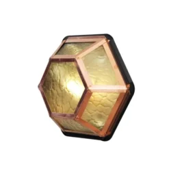 Konstsmide Castor väggplafond E27 koppar