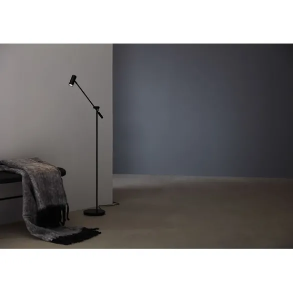 Belid Cato golvlampa all svart DIM