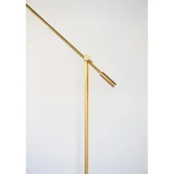 Belid Cato golvlampa dimbar borstad rå mässing