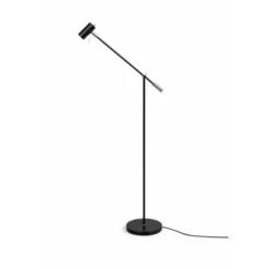 Vintage by Bright 1-2-3 Cato Golvlampa från Belid – Svart & Stål