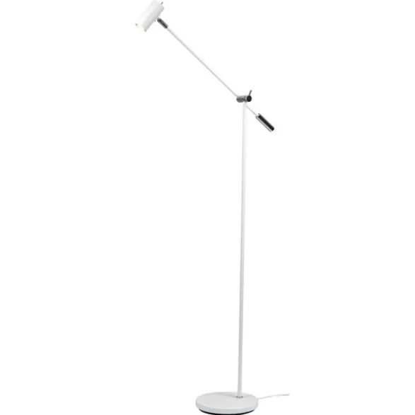 Belid Cato golvlampa LED, mattvit 133,9cm