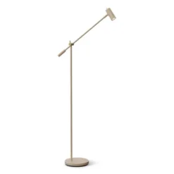 Belid Cato golvlampa nougat/mässing DIM