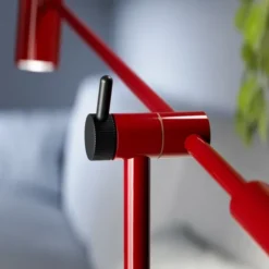 Belid Cato golvlampa ruby red/svart DIM