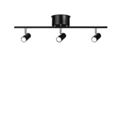 Belid Cato 3 spotlight skena LED, mattsvart 66cm