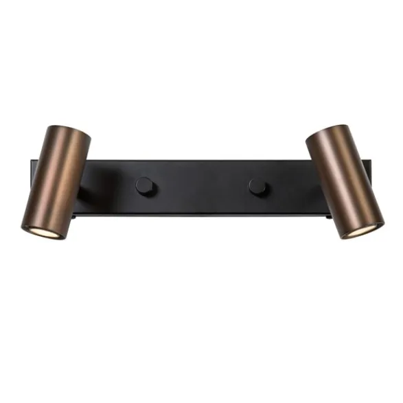 Belid Cato vägglampa dubbel LED, oxid 15,4cm