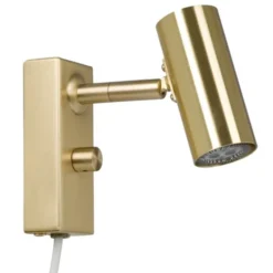 Belid Cato vägglampa LED, mässing 15,4cm
