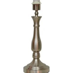 Hallbergs Belysning Cecina Lampfot Stål 15cm