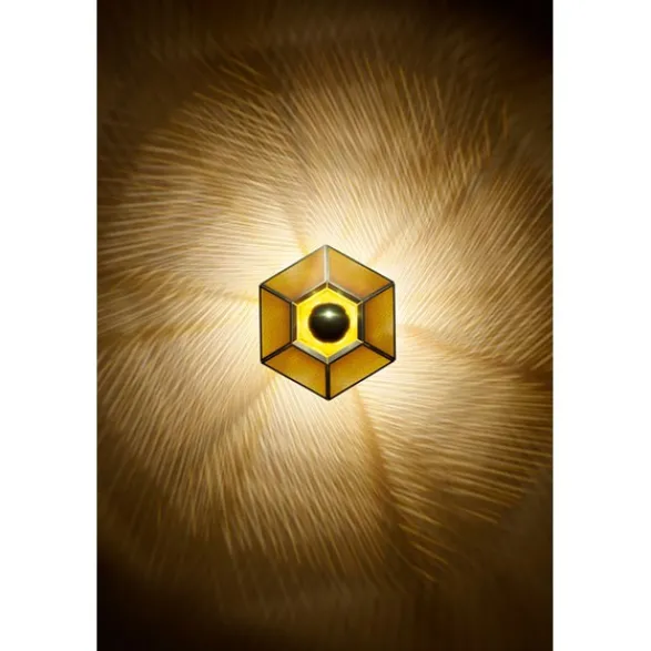 Tom Dixon Cell Wall vägglampa, mässing 20cm