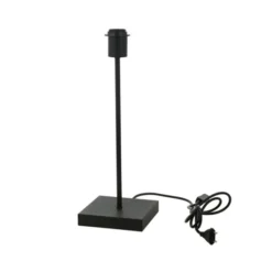 Hallbergs Belysning Chargy Lampfot Svart 15cm