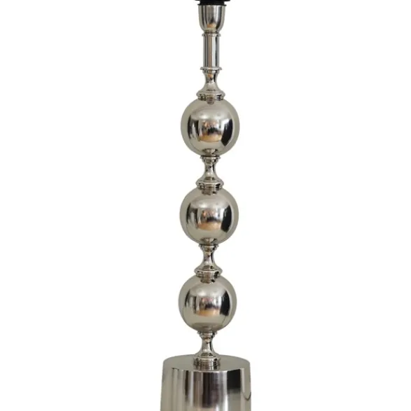 Hallbergs Belysning Charlotta Lampfot Hög Chrome 14,5cm