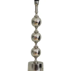 Hallbergs Belysning Charlotta Lampfot Hög Chrome 14,5cm