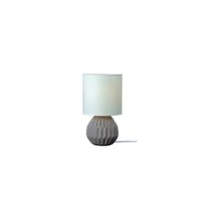 Aneta Charlotte Bordslampa, Brun/Vit