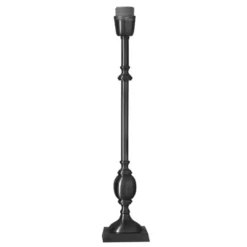 Hallbergs Belysning Charlstone Lampfot Antik Silver 10cm