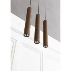 Umage Chimes Cluster 3 taklampa, mörk ek