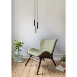 Umage Chimes Cluster 3 taklampa, mörk ek