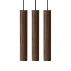 Umage Chimes Cluster 3 taklampa, mörk ek