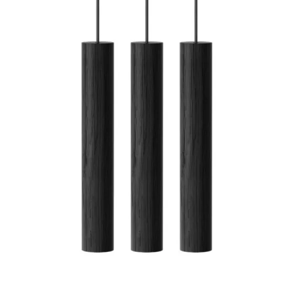 Umage Chimes Cluster 3 taklampa, svart