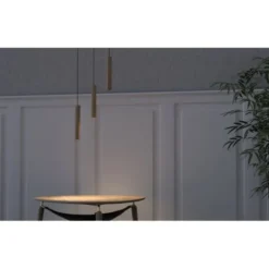 Umage Chimes taklampa, mörk ek 22cm