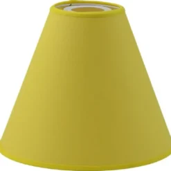Hallbergs Belysning Chintz Lampskärm Gul 22 cm
