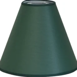 Hallbergs Belysning Chintz Lampskärm Mörkgrön 22 cm