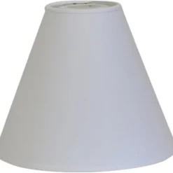 Hallbergs Belysning Chintz Lampskärm Vit 22 cm