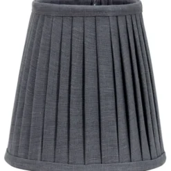 PR Home Cia Toppringskärm Plissé Grey 20cm