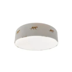 BERGO Lampskärmar Circle High Plafond Duma Linen 50cm