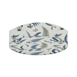 BERGO Lampskärmar Circle High Plafond Ferns Blå 45 cm
