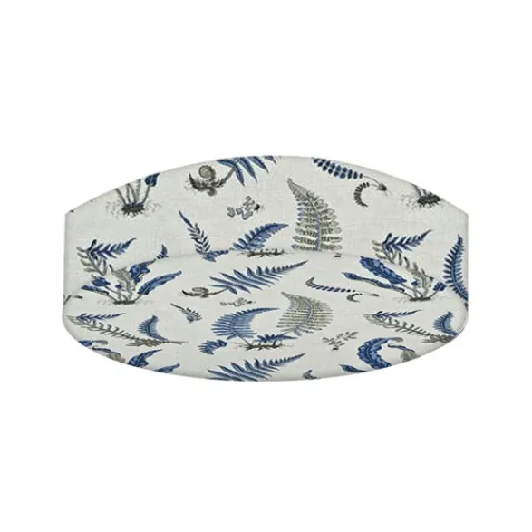 BERGO Lampskärmar Circle High Plafond Ferns Blå 45 cm