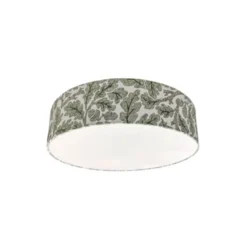BERGO Lampskärmar Circle High Plafond Oak Forest/Cream 50cm