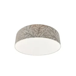 BERGO Lampskärmar Circle High Plafond Willow Boughs Linen 50cm