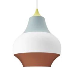 Louis Poulsen CIRQUE taklampa, gul topp Ø38