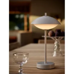 Fritz Hansen Clam Portabel bordslampa Nine Grey